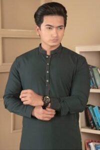 Dark Green Kurta